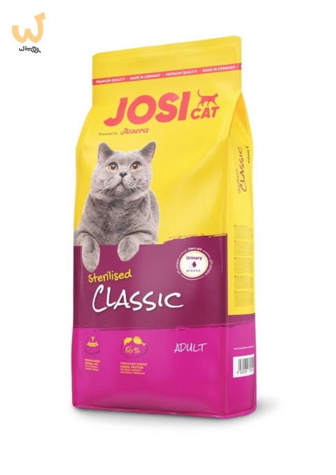 JOSERA JosiCat Classic Sterilised - karma dla kotów sterylizowanych - 18kg JOSERA JosiCat Classic Sterilised - karma dla kotów sterylizowanych - 18kg
