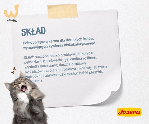 JOSERA Léger - sucha karma dla kota - 10 kg JOSERA Léger - sucha karma dla kota - 10 kg