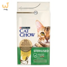 PURINA CAT CHOW Sterilized - sucha karma dla kota - 1,5 kg