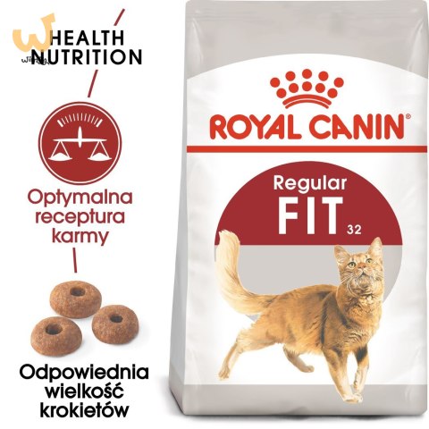 ROYAL CANIN FHN Regular Fit 32 - sucha karma dla kota dorosłego - 2 kg ROYAL CANIN FHN Regular Fit 32 - sucha karma dla kota dorosłego - 2 kg