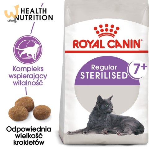 ROYAL CANIN FHN Sterilised 7+ - sucha karma dla kota dorosłego - 10 kg ROYAL CANIN FHN Sterilised 7+ - sucha karma dla kota dorosłego - 10 kg