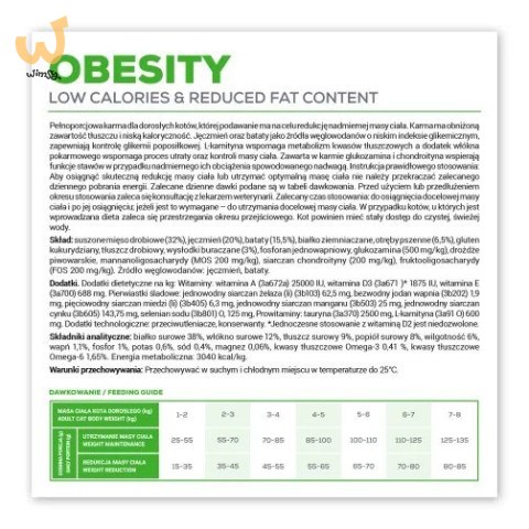 VetExpert Veterinary Diet Obesity Cat 2kg VetExpert Veterinary Diet Obesity Cat 2kg