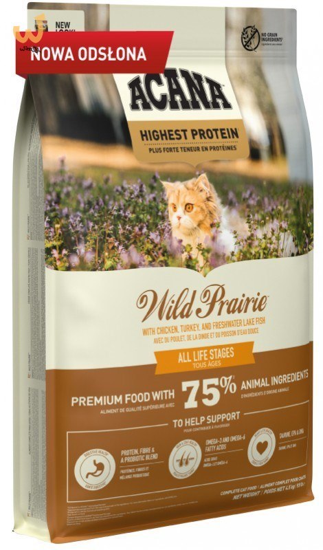 ACANA Wild Prairie Cat - sucha karma dla kota - 4,5 kg ACANA Wild Prairie Cat - sucha karma dla kota - 4,5 kg