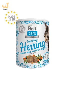 BRIT Care Cat Snack Superfruits Herring - przysmak dla kota - 100 g