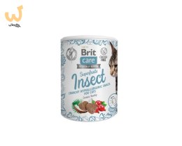 BRIT Care Cat Snack Superfruits Insect - przysmak dla kota - 100 g