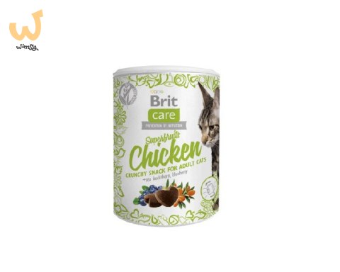 Brit Care Cat Snack Superfruits Chicken - przysmak dla kota - 100 g