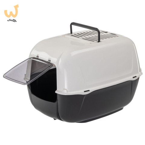FERPLAST TOILET HOME PRIMA BLACK PLT - kuweta 39,5x52,5x38h cm FERPLAST TOILET HOME PRIMA BLACK PLT - kuweta 39,5x52,5x38h cm