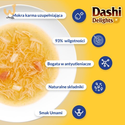 INABA CAT DASHI DELIGHTS SILKY CHICKEN TUN&SAL 40g INABA CAT DASHI DELIGHTS SILKY CHICKEN TUN&SAL 40g