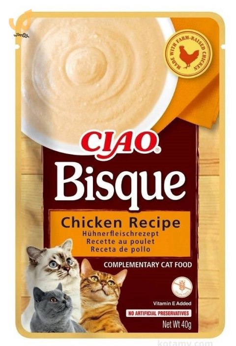 INABA CIAO Gęsta zupa z kurczakiem 40g INABA CIAO Gęsta zupa z kurczakiem 40g