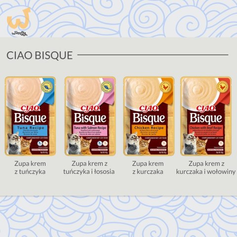 INABA CIAO Gęsta zupa z tuńczykiem 40g INABA CIAO Gęsta zupa z tuńczykiem 40g