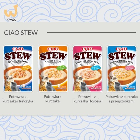 INABA CIAO Potrawka z kurczaka 40g INABA CIAO Potrawka z kurczaka 40g
