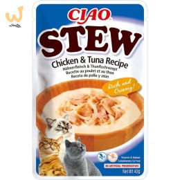 INABA CIAO Potrawka z kurczaka i tuńczyka 40g
