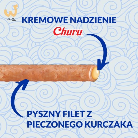 INABA Churu Rolls Tuńczyk z przegrzebkami - przysmak dla kota - 4x10 g INABA Churu Rolls Tuńczyk z przegrzebkami - przysmak dla kota - 4x10 g