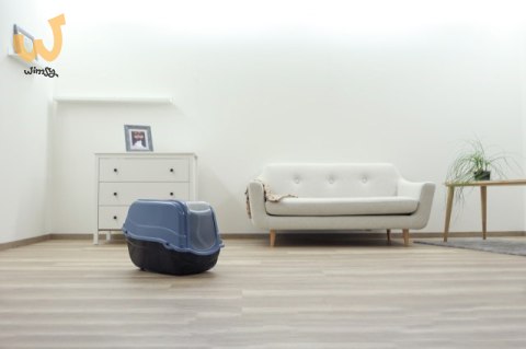 KERBL Kuweta Emma Eco, czarno- niebieska, 57 cm x 39 x 41 cm KERBL Kuweta Emma Eco, czarno- niebieska, 57 cm x 39 x 41 cm