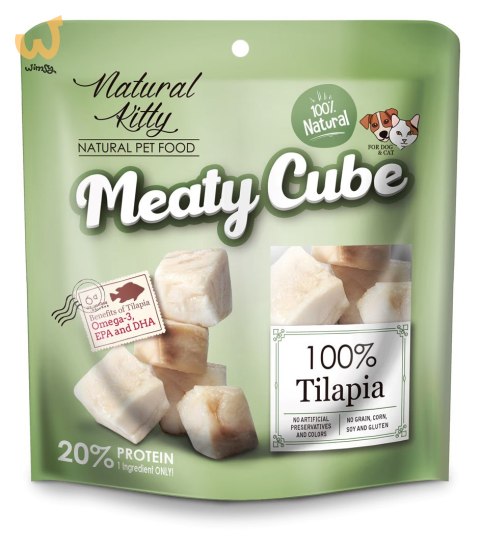 MEATY CUBE 100% TILAPIA - 50g MEATY CUBE 100% TILAPIA - 50g