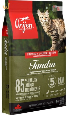 ORIJEN Cat Tundra - sucha karma dla kota - 5,4kg