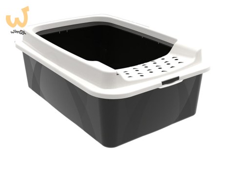 Rotho Kuweta BONNIE Eco black dla kota Rotho Kuweta BONNIE Eco black dla kota