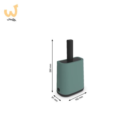 Rotho Łopatka z podstawką +worki 16x8cm green Rotho Łopatka z podstawką +worki 16x8cm green