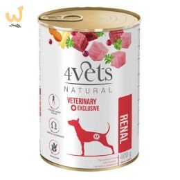 4VETS NATURAL - Renal New Dog 400g