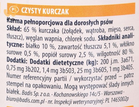 ANIMONDA GranCarno Single Protein kurczak - mokra karma dla psa - 400g ANIMONDA GranCarno Single Protein kurczak - mokra karma dla psa - 400g