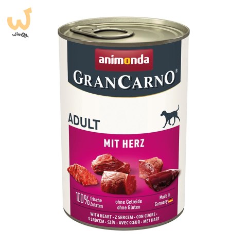 ANIMONDA Grancarno Adult mit Herz 400g ANIMONDA Grancarno Adult mit Herz 400g
