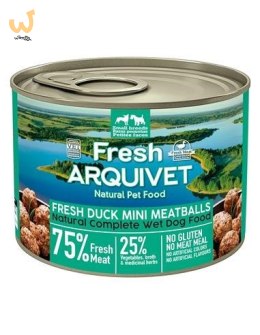 Arquivet Fresh MINI klopsiki z kaczką batatem i pomarańczą 200g