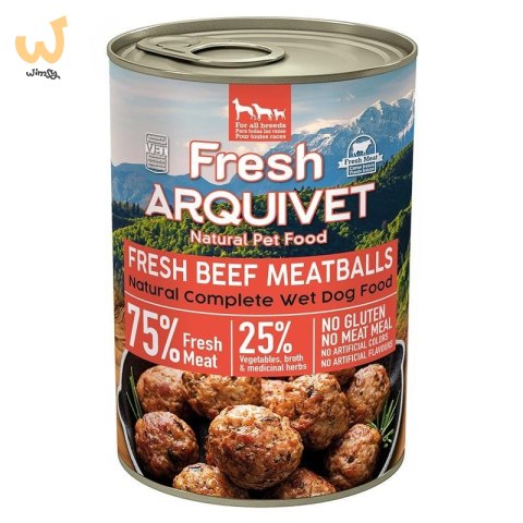 Arquivet Fresh klopsiki z wołowiny w sosie 400g Arquivet Fresh klopsiki z wołowiny w sosie 400g