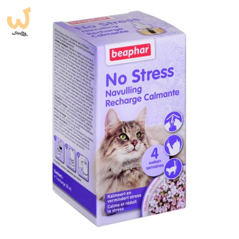BEAPHAR No Stress - wkład do aromatyzera behawioralnego dla kotów - 30ml BEAPHAR No Stress - wkład do aromatyzera behawioralnego dla kotów - 30ml