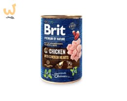 BRIT Premium By Nature Kurczak i serca - mokra karma dla psa - 400 g