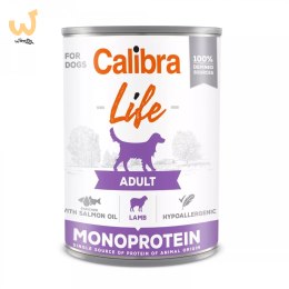 CALIBRA DOG LIFE ADULT LAMB- mokra karma dla psa - 400G