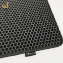 DIAMENTIQ Mata pod kuwetę dla kota wycieraczka Czarny prostokąt 40x50