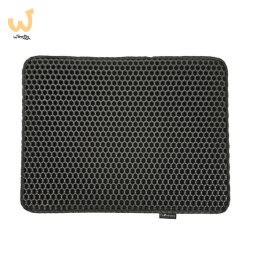 DIAMENTIQ Mata pod kuwetę dla kota wycieraczka Czarny prostokąt 45x60