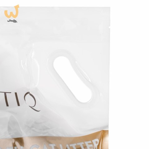 DIAMENTIQ Żwirek Tofu zbrylający 4 kg NATURALNY DIAMENTIQ Żwirek Tofu zbrylający 4 kg NATURALNY