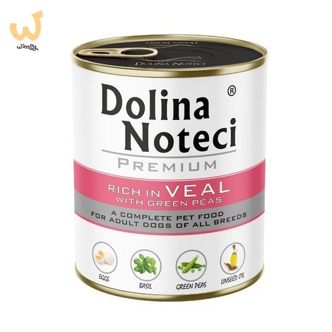 DOLINA NOTECI BOGATA W cielęcinę z groszkiem 800g