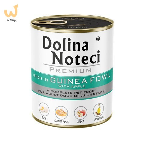 DOLINA NOTECI BOGATA W perliczkę z jabłkiem 800g