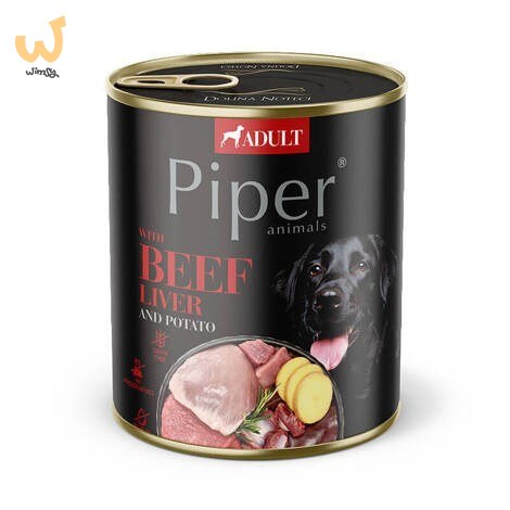 DOLINA NOTECI Piper Animals z wątrobą wołową - mokra karma dla psa - 800 g DOLINA NOTECI Piper Animals z wątrobą wołową - mokra karma dla psa - 800 g