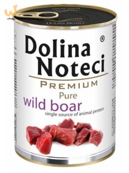 DOLINA NOTECI Premium Pure bogata w dziczyznę - mokra karma dla psa - 400g