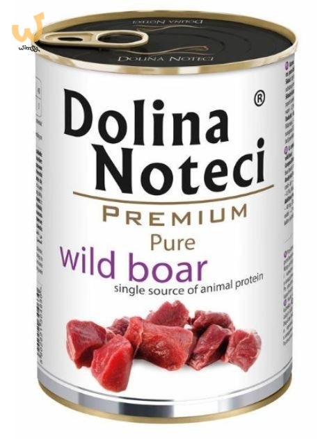 DOLINA NOTECI Premium Pure bogata w dziczyznę - mokra karma dla psa - 400g