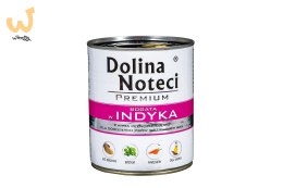 DOLINA NOTECI Premium bogata w indyka - mokra karma dla psa - 800 g