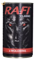 DOLINA NOTECI Rafi Classic z wołowiną - mokra karma dla psa - 1240g