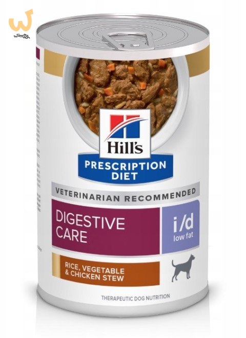 HILL'S PD Canine Digestive Care Low Fat i/d Stew - mokra karma dla psa - 354 g HILL'S PD Canine Digestive Care Low Fat i/d Stew - mokra karma dla psa - 354 g