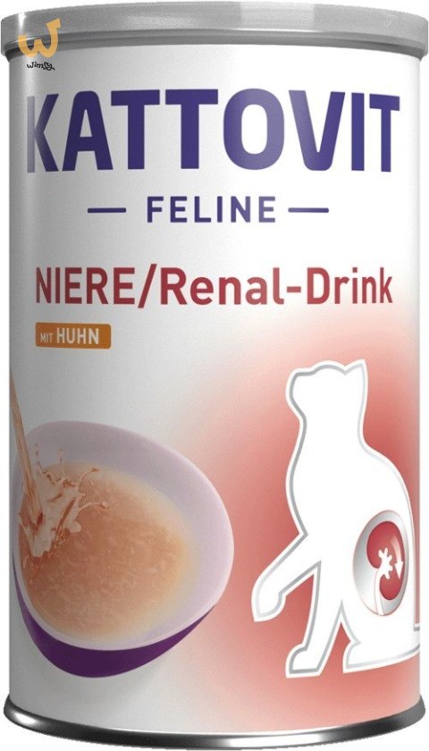 KATTOVIT DRINK NIERE/RENAL CHICKEN 135ML KATTOVIT DRINK NIERE/RENAL CHICKEN 135ML