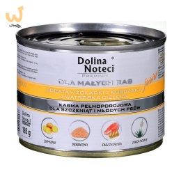 Karma DOLINA NOTECI Premium Junior żołądki z kurczaka z wątróbką cielęcą (0,185 kg )