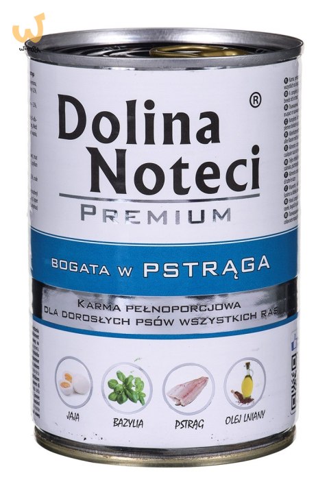 Karma DOLINA NOTECI Premium Pstrąg (0,40 kg ) Karma DOLINA NOTECI Premium Pstrąg (0,40 kg )
