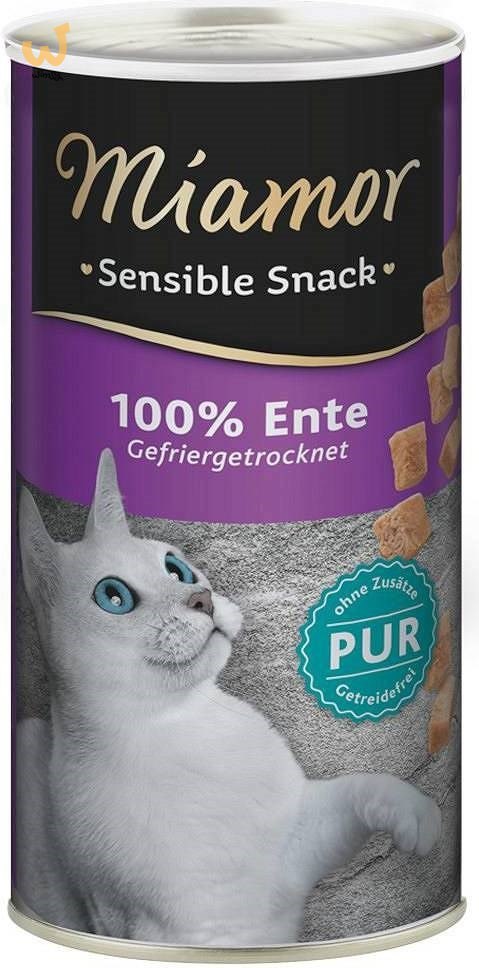 MIAMOR SENSIBLE SNACK Przysmak Kaczka 30g dla kota MIAMOR SENSIBLE SNACK Przysmak Kaczka 30g dla kota