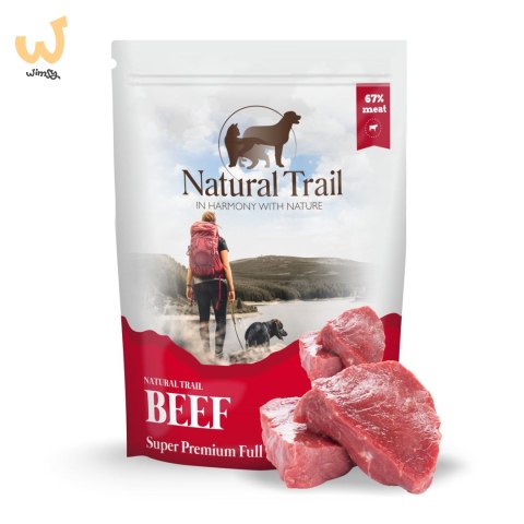 NATURAL TRAIL Dog Beef saszetka 500g NATURAL TRAIL Dog Beef saszetka 500g