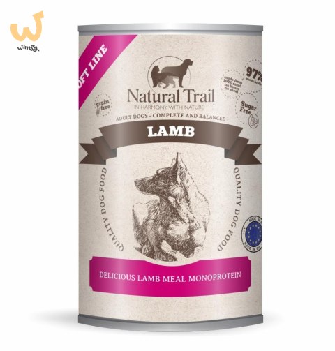 NATURAL TRAIL Dog SOFT LINE MONOPROTEIN Lamb 400G NATURAL TRAIL Dog SOFT LINE MONOPROTEIN Lamb 400G