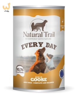 NATURAL TRAIL EVERY DAY Dog Gęś 400g