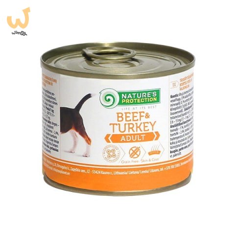 Nature's Protection Dog Adult Wołowina&Indyk 200g dog food