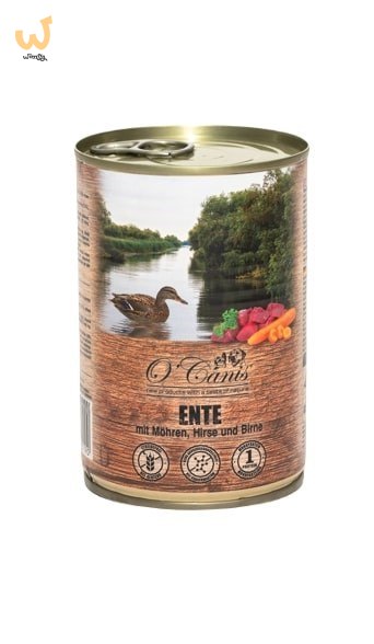 O'CANIS Kaczka, proso, marchew - mokra karma dla psa - 400 g O'CANIS Kaczka, proso, marchew - mokra karma dla psa - 400 g